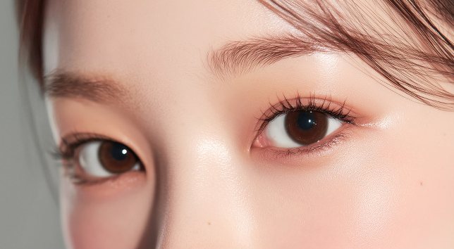 눈 클로즈업 모델